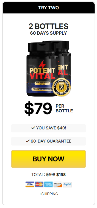 PotentVital 2 Bottle Pricing